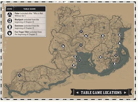 all blackjack locations rdr2